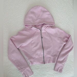 Lululemon Scuba Full Zip Cropped Hoodie